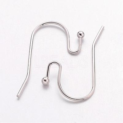 Brass Earring Hooks J0JQN062-1