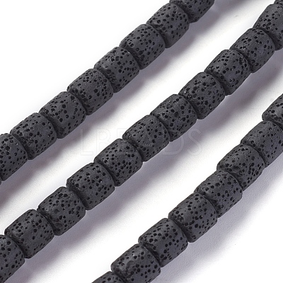 Natural Lava Rock Beads Strands G-F671-04A-11-1