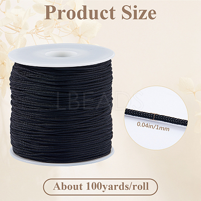 1 Roll Nylon Braided Cord NWIR-SC0001-18D-1
