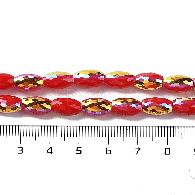 AB Color Plated Electroplate Beads Strands EGLA-H104-03A-1