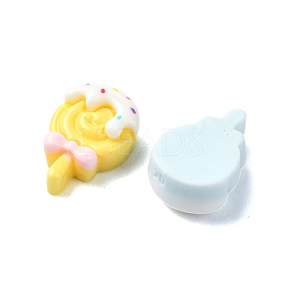 Macaron Color Opaque Resin Decoden Cabochons CRES-Q221-01C-1