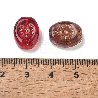 Baking Paint Mixed Styles Glass Beads GL-CBA8D6A-08-1