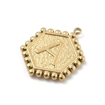 201 Stainless Steel Pendants STAS-R227-01B-G-1