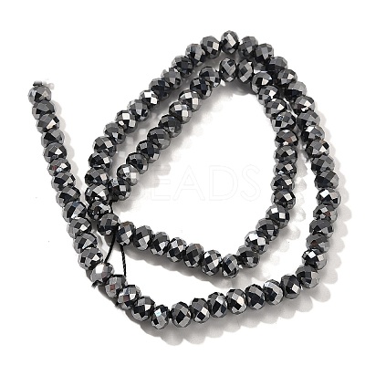 Terahertz Stone Beads Strands G-L613-D02-01-1