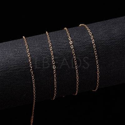 Brass Cable Chains CHC-S003-13G-1