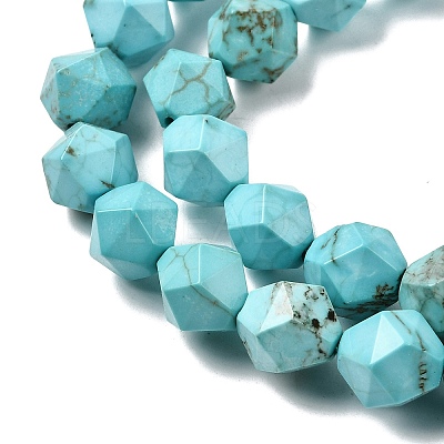 Natural Magnesite Beads Strands G-P598-B01-03-1