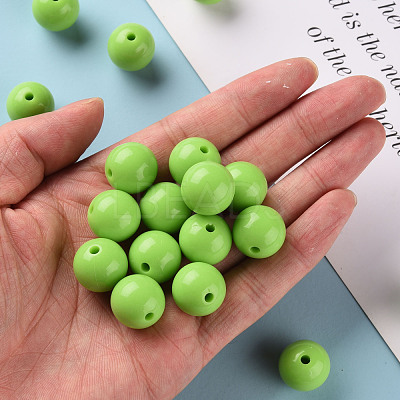 Opaque Acrylic Beads MACR-S370-C16mm-A06-1