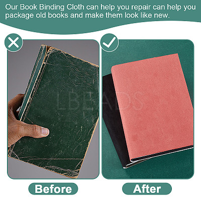 2 Sheets 2 Colors Faux Suede Book Covers DIY-CP0011-10B-1