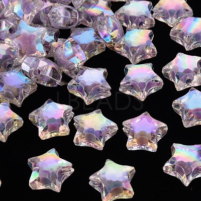 Transparent Acrylic Beads X-TACR-S152-02D-SS2114-1