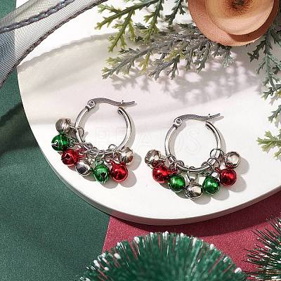 304 Stainless Steel Hoop Earrings EJEW-JE06066-1