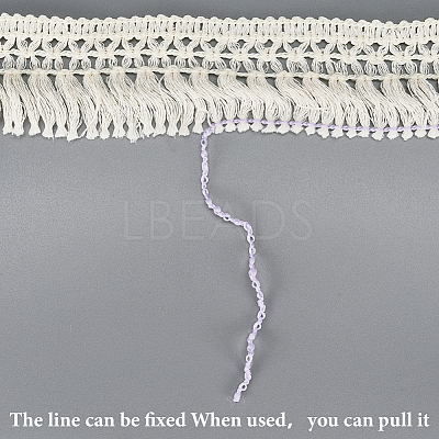 Cotton Lace Fringes Tassel Trimmings OCOR-GF0005-07A-01-1
