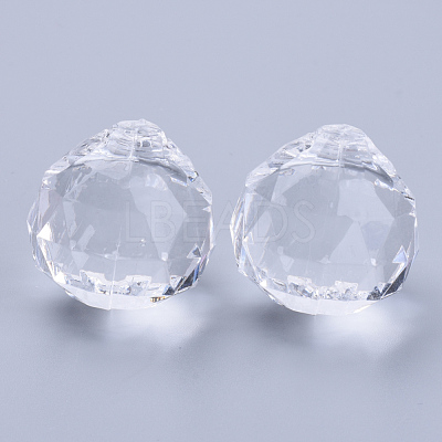 Transparent Acrylic Pendants TACR-Q261-C-V01-1