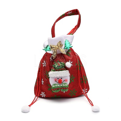 Christmas Cloth Candy Bags Decorations ABAG-I003-05C-1