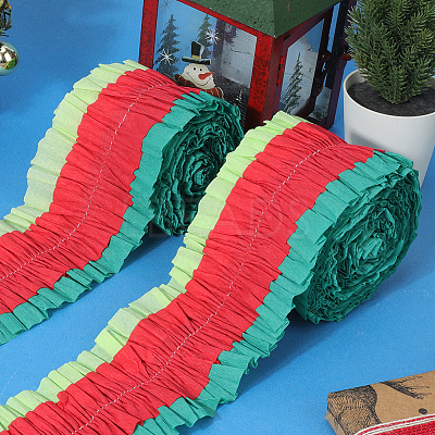 Handmade Garland Crepe Paper Roll DIY-WH20063-016B-1