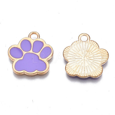 Alloy Enamel Pendants X1-ENAM-T016-22LG-D-RS-1