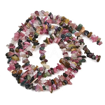Natural Multicolor Tourmaline Beads Strands G-T148-01-1