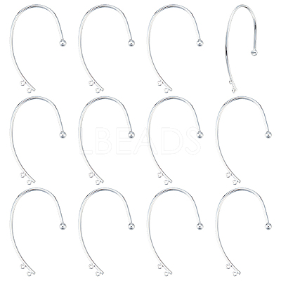 12Pcs Brass Ear Cuff Findings KK-ME0001-78-1