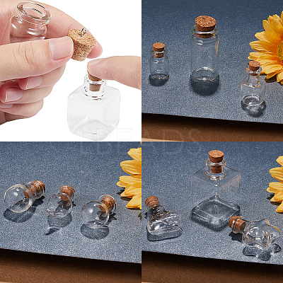 Glass Bottles AJEW-SC0001-11-1