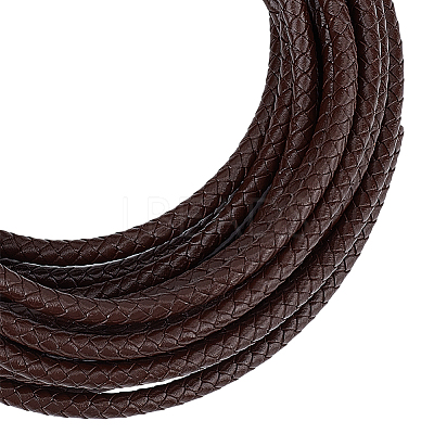 5M Braided Leather Cord with Core WL-BBC0001-01C-01-1