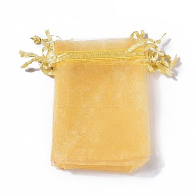 Organza Gift Bags with Drawstring OP-R016-9x12cm-15-1