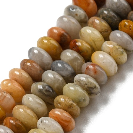 Natural Crazy Agate Beads Strands G-K343-C04-02-1