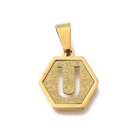304 Stainless Steel Charms STAS-H227-01G-U-1