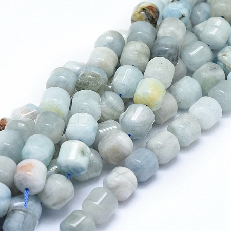 Natural Aquamarine Beads Strands G-D0010-16C-1