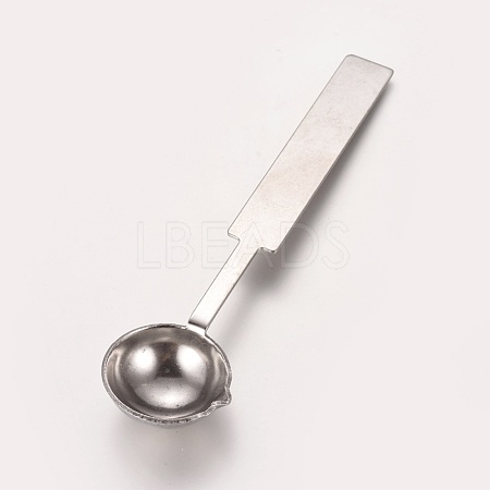 Alloy Wax Sticks Melting Spoon TOOL-WH0079-32A-1