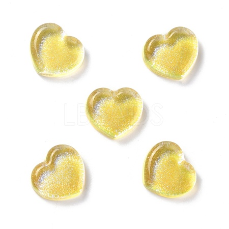 Transparent Resin Cabochons X-CRES-P019-04G-1