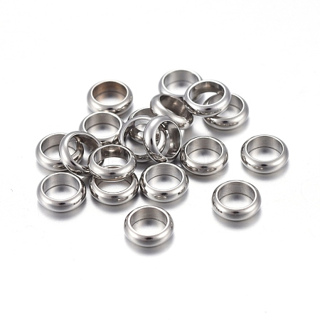 201 Stainless Steel Spacer Beads STAS-K200-07P-G-1