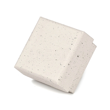 Square Paper Jewelry Storage Boxes with Sponge Inside CON-I013-01A-1
