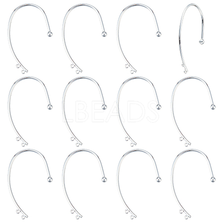 12Pcs Brass Ear Cuff Findings KK-ME0001-78-1