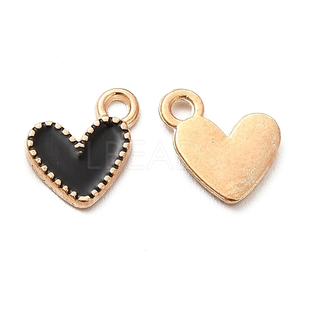 Alloy Enamel Charms FIND-G055-20G-08-1