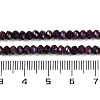 Natural Ruby Beads Strands G-P553-F01-03-6