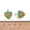 Printed Brass Pendants KK-CBA42CA-07G-04-3