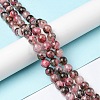 Natural Rhodonite Beads Strands G-C029-04B-2