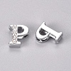 Alloy Slide Charms LS-PALLOY-WH0066-21P-1