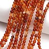 Natural Carnelian Beads Strands GG-CBA1CAF-A01-4mm-2