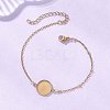 304 Stainless Steel Cable Chain Satellite Chain Bracelet Making BJEW-JB13163-03-1