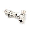 Tibetan Style Alloy Tube Beads FIND-M011-15C-AS-2