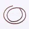 Electroplate Glass Beads Strands X-EGLA-K010-FP03-2
