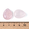 Natural Rose Quartz Pendants G-T143-18A-03-3
