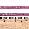 Dyed Synthetic Imperial Jasper Beads Strands G-Z089-A03-M-6