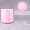 Breast Cancer Pink Awareness Ribbon Making Materials Sheer Organza Ribbon RS20mmY043-2