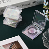 Portable Clear Rectangle Empty Eyelash Case CON-WH0086-077A-5