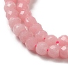 Synthetic Luminous Stone Beads Strands G-C086-01B-03-4