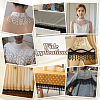 5Yards Polyester Lace Ribbon OCOR-NB0002-64B-5