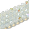 Imitation Jade Glass Beads Strands EGLA-A035-J8mm-L06-1