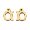 Ion Plating(IP) 304 Stainless Steel Pendants LS-STAS-A045-04G-2