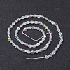 Electroplate Glass Beads Strands GC885Y-3-3